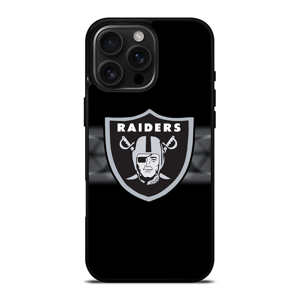 LAS VEGAS RAIDERS NFL LOGO iPhone 16 Pro Max Case Cover