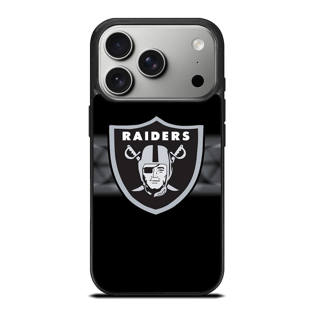 LAS VEGAS RAIDERS NFL LOGO iPhone 17 Pro Case Cover