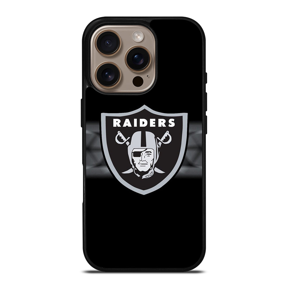 LAS VEGAS RAIDERS NFL LOGO iPhone 16 Pro Case Cover