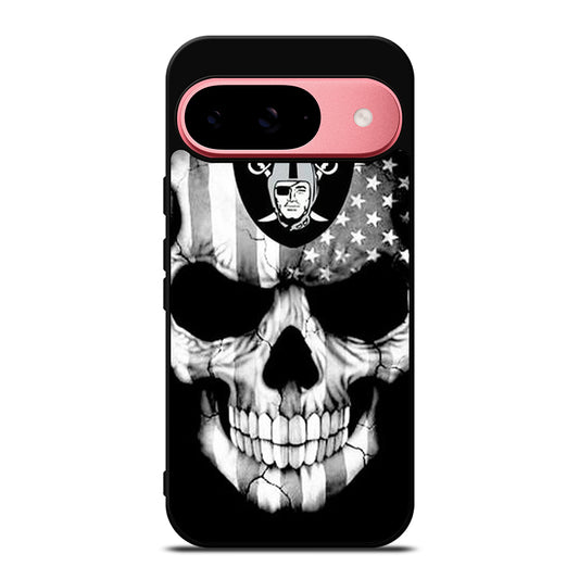 LAS VEGAS RAIDERS SKULL LOGO Google Pixel 9 Case Cover