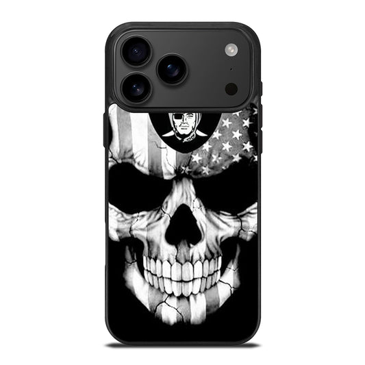 LAS VEGAS RAIDERS SKULL LOGO iPhone 17 Pro Max Case Cover