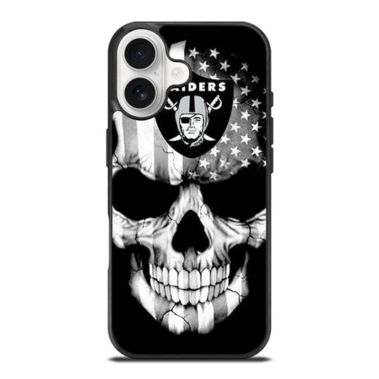 LAS VEGAS RAIDERS SKULL LOGO iPhone 17 Case Cover
