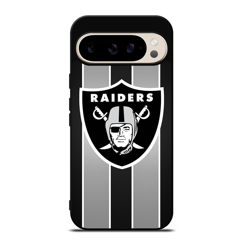 LAS VEGAS RAIDERS STRIPE Google Pixel 9 Pro Case Cover