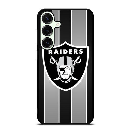 LAS VEGAS RAIDERS STRIPE Samsung Galaxy S25 Plus Case Cover