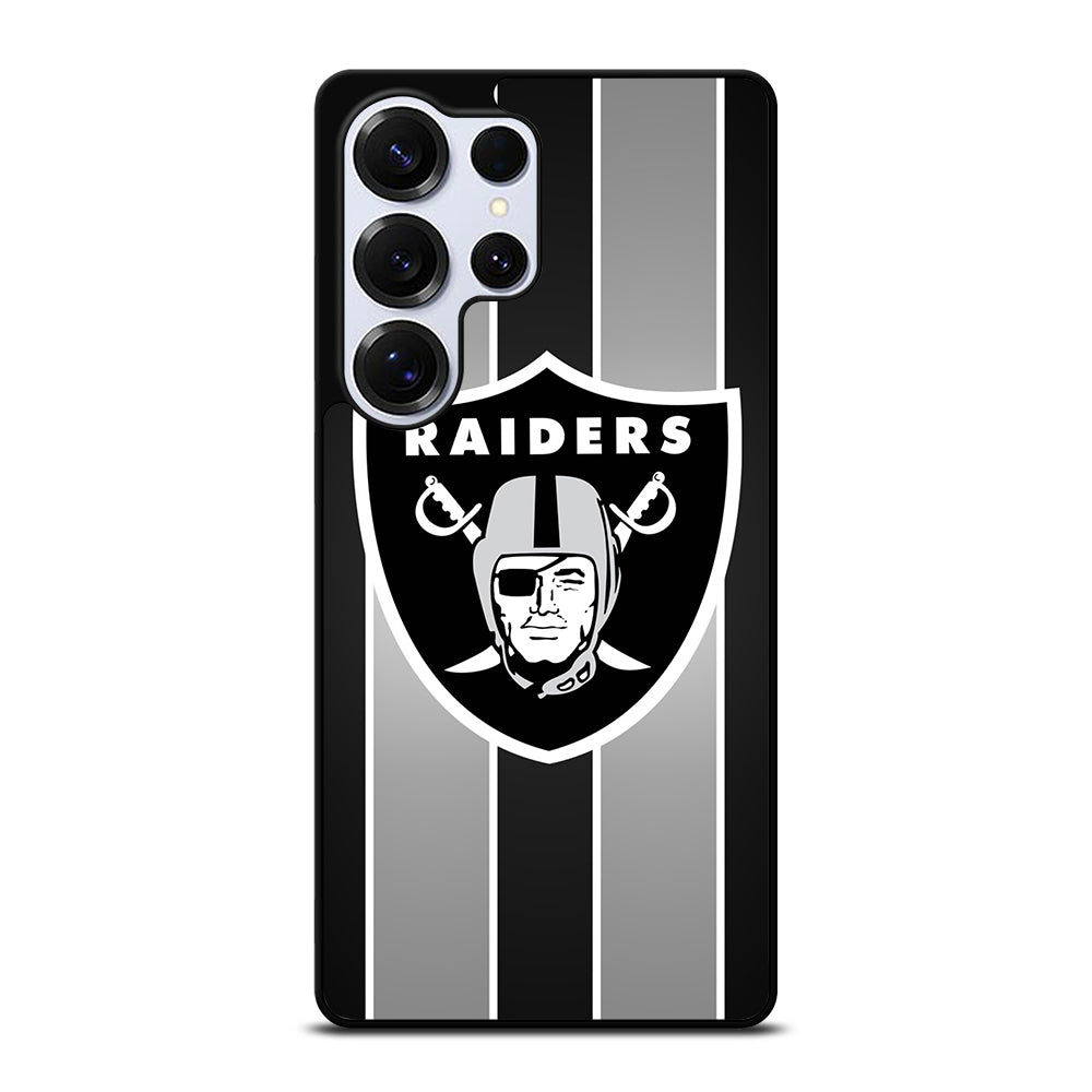 LAS VEGAS RAIDERS STRIPE Samsung Galaxy S25 Ultra Case Cover