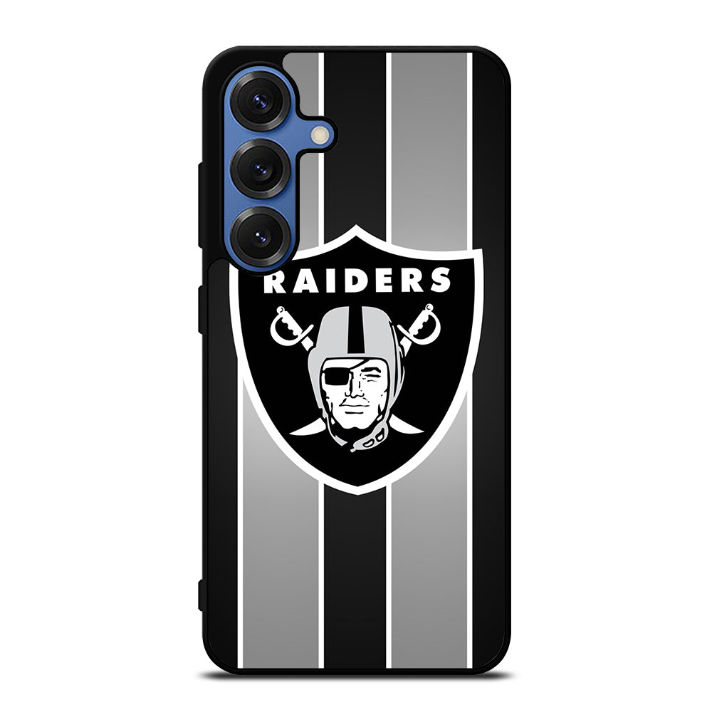 LAS VEGAS RAIDERS STRIPE Samsung Galaxy S25 Case Cover