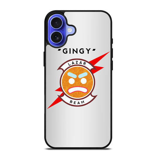 LAZARBEAM GINGY EMBLEM iPhone 16 Case Cover