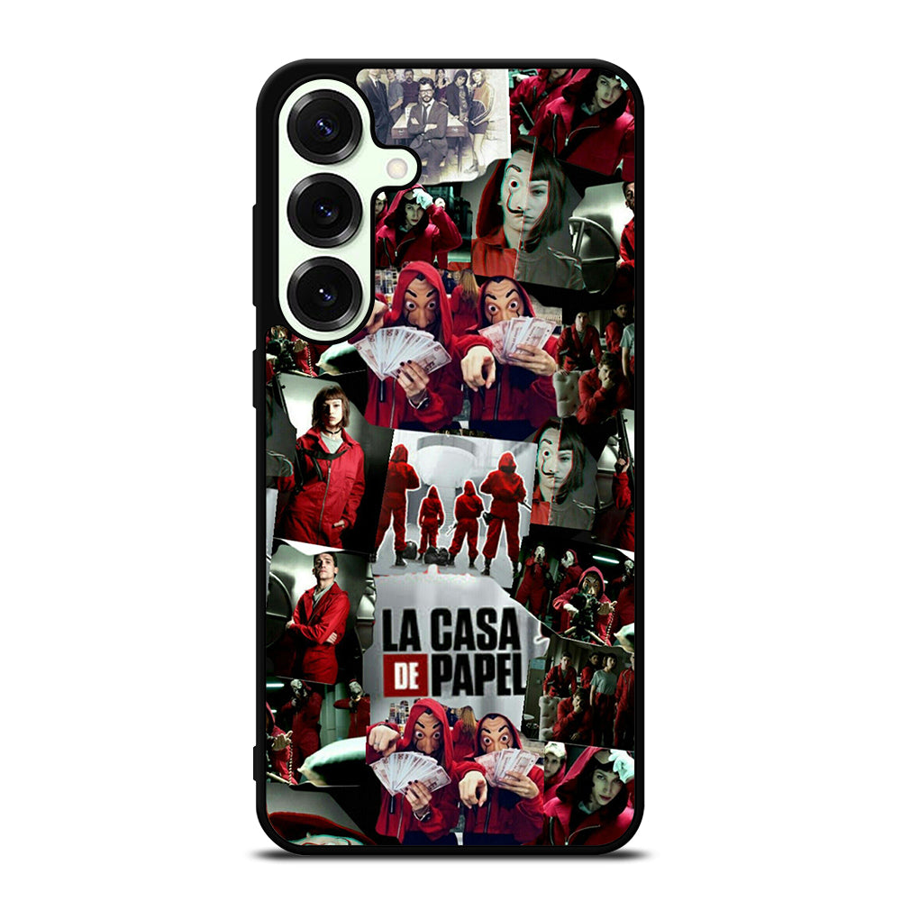 LA CASA DE PAPEL MONEY HEIST COLLAGE Samsung Galaxy S25 Plus Case Cover