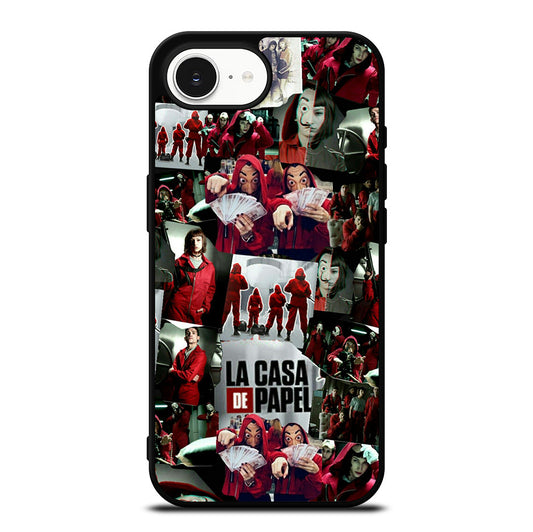LA CASA DE PAPEL MONEY HEIST COLLAGE iPhone 16e Case Cover
