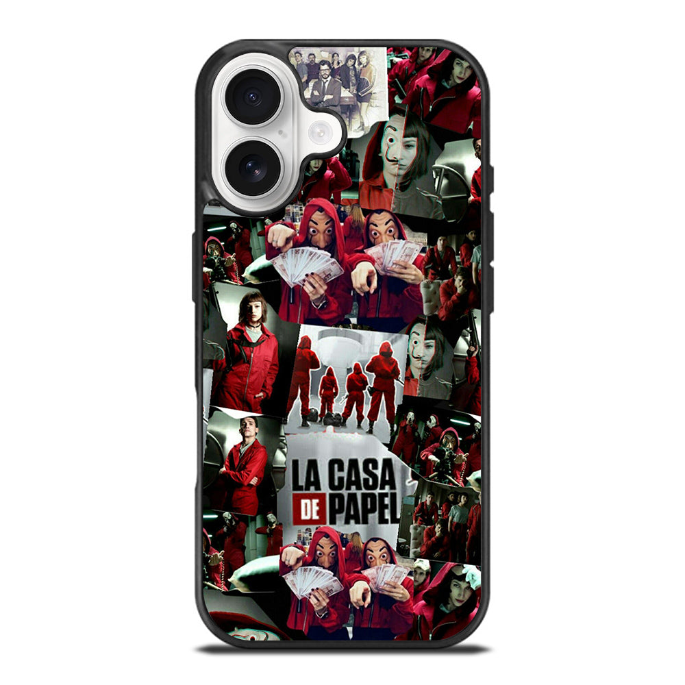 LA CASA DE PAPEL MONEY HEIST COLLAGE iPhone 17 Case Cover