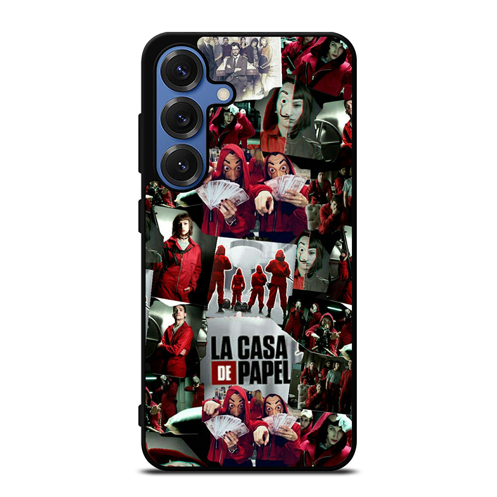 LA CASA DE PAPEL MONEY HEIST COLLAGE Samsung Galaxy S25 Case Cover