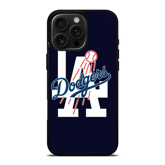 LA DODGERS BASEBALL LOGO 2 iPhone 16 Pro Max Case Cover