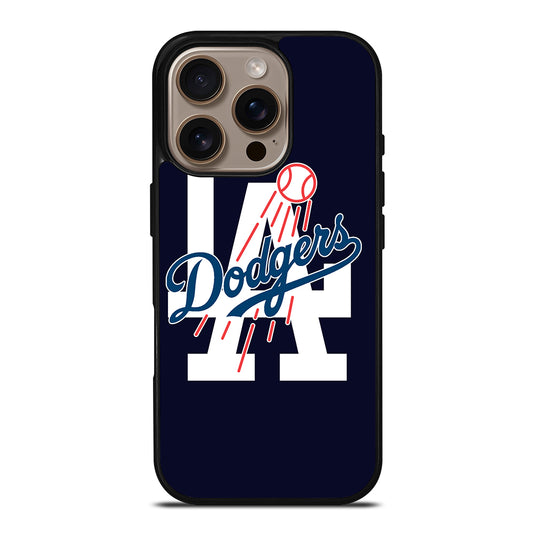 LA DODGERS BASEBALL LOGO 2 iPhone 16 Pro Case Cover