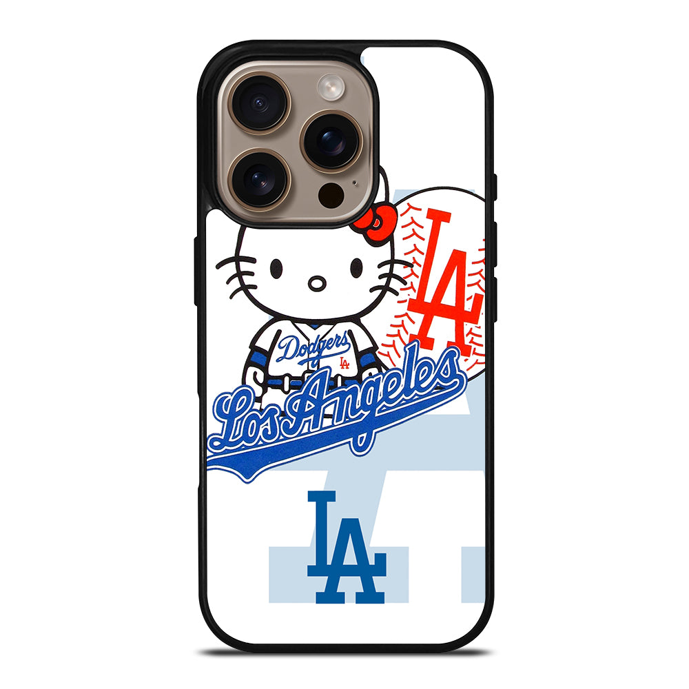 LA DODGERS HELLO KITTY MLB 1 iPhone 16 Pro Case Cover