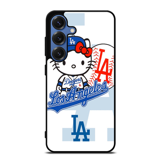 LA DODGERS HELLO KITTY MLB 1 Samsung Galaxy S25 Case Cover