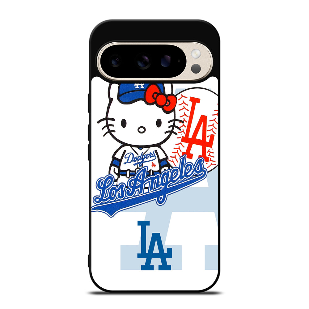 LA DODGERS HELLO KITTY MLB 1 Google Pixel 9 Pro Case Cover