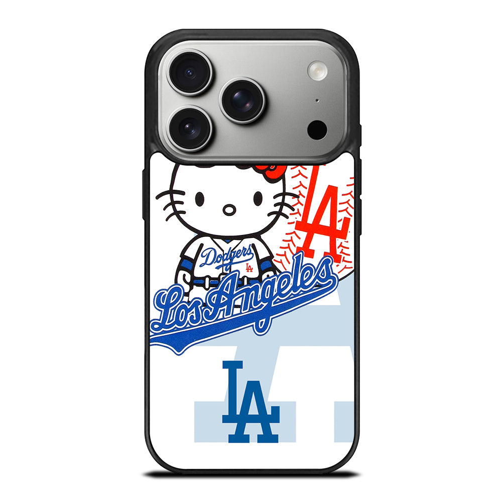LA DODGERS HELLO KITTY MLB 1 iPhone 17 Pro Case Cover