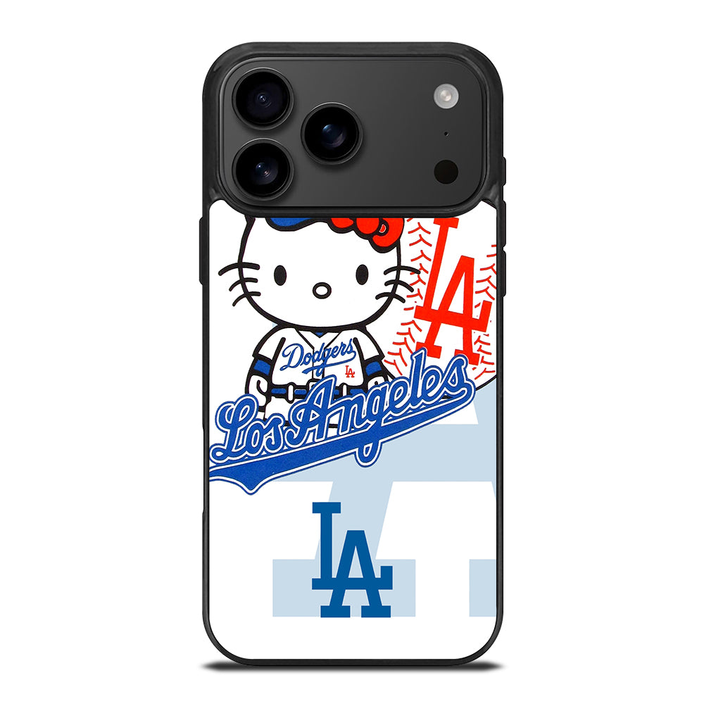 LA DODGERS HELLO KITTY MLB 1 iPhone 17 Pro Max Case Cover