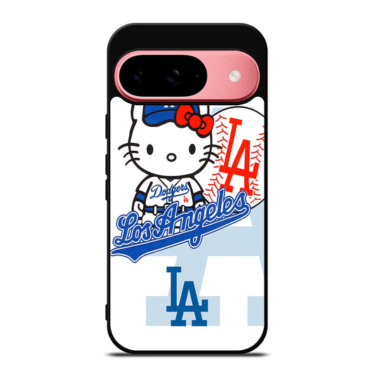 LA DODGERS HELLO KITTY MLB 1 Google Pixel 9 Case Cover