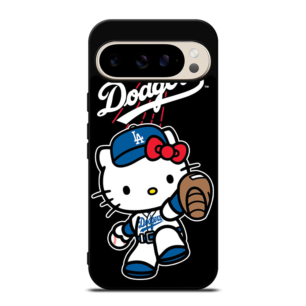 LA DODGERS HELLO KITTY MLB 2 Google Pixel 9 Pro Case Cover