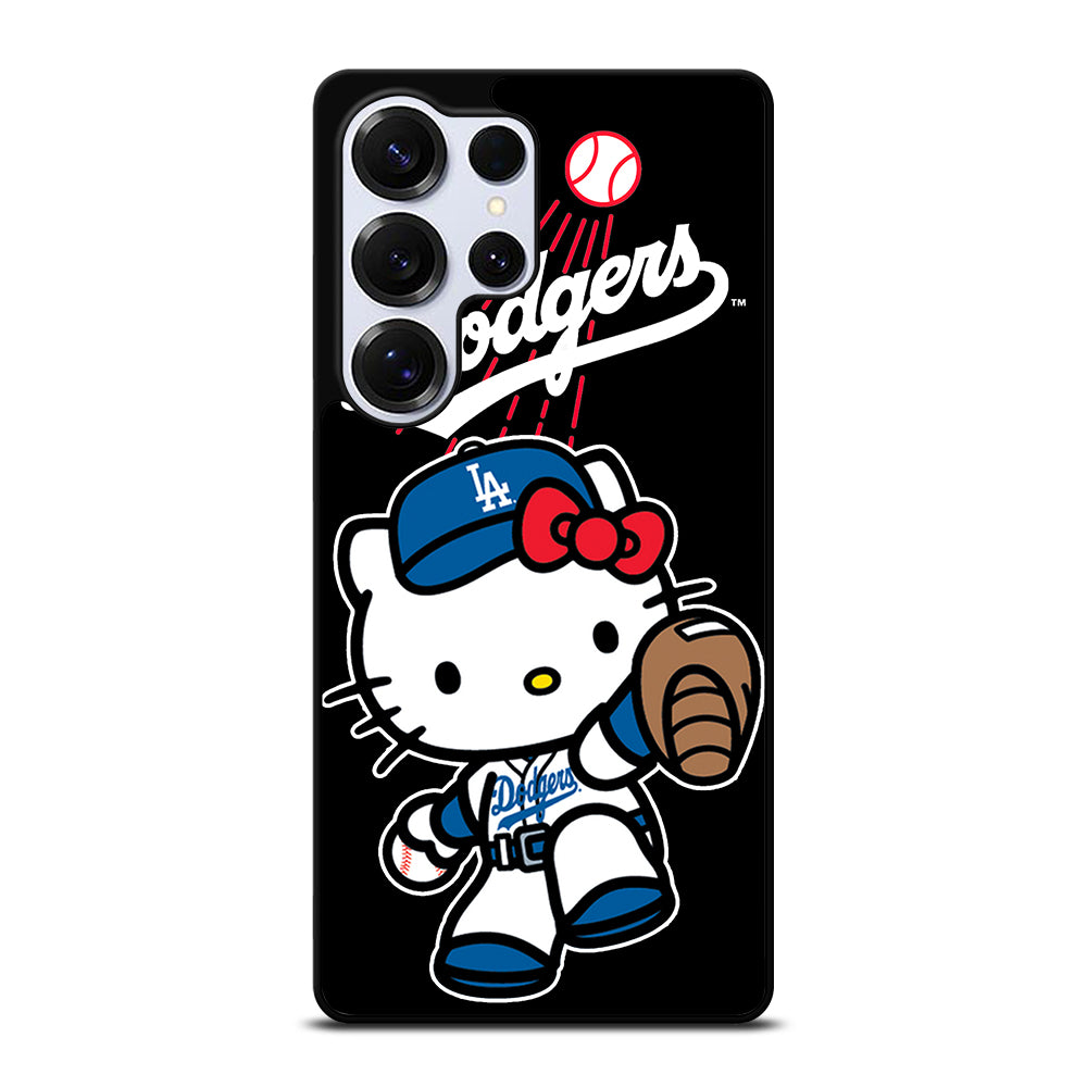 LA DODGERS HELLO KITTY MLB 2 Samsung Galaxy S25 Ultra Case Cover