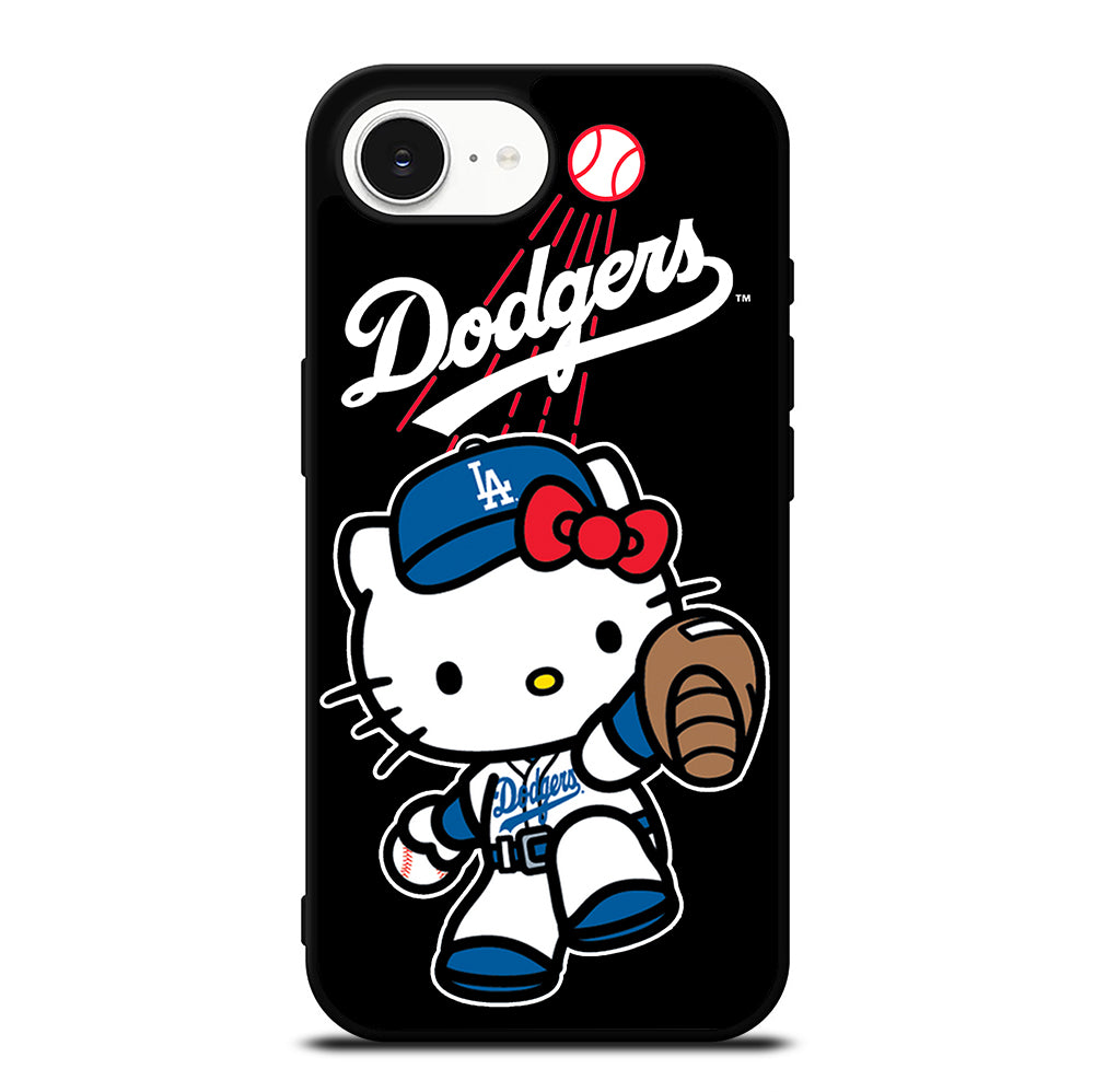 LA DODGERS HELLO KITTY MLB 2 iPhone 16e Case Cover