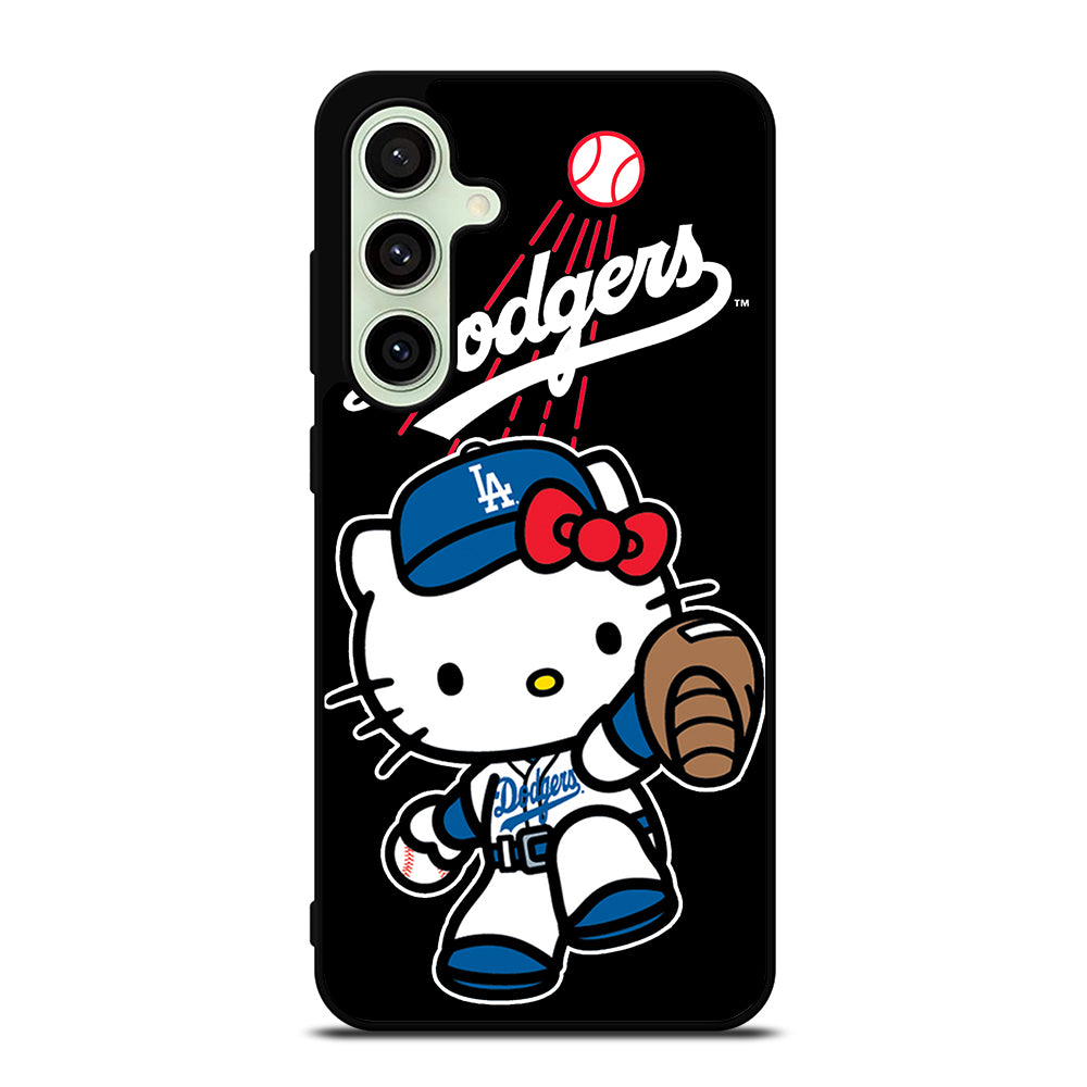 LA DODGERS HELLO KITTY MLB 2 Samsung Galaxy S24 FE Case Cover