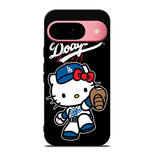 LA DODGERS HELLO KITTY MLB 2 Google Pixel 9 Case Cover