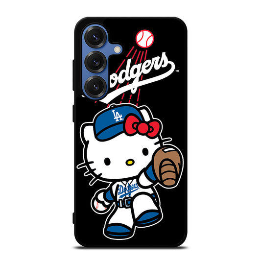LA DODGERS HELLO KITTY MLB 2 Samsung Galaxy S25 Case Cover