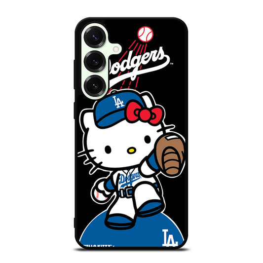 LA DODGERS HELLO KITTY MLB 3 Samsung Galaxy S26 Plus Case Cover