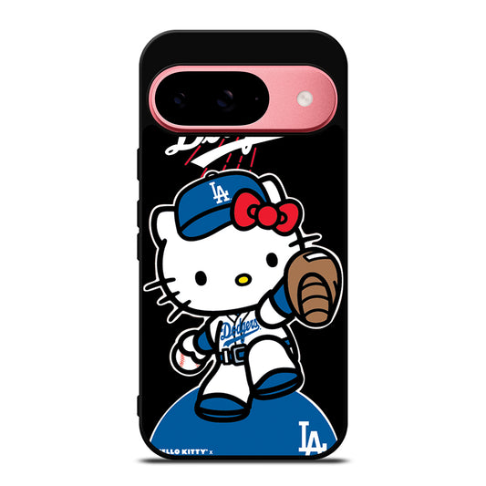 LA DODGERS HELLO KITTY MLB 3 Google Pixel 9 Case Cover
