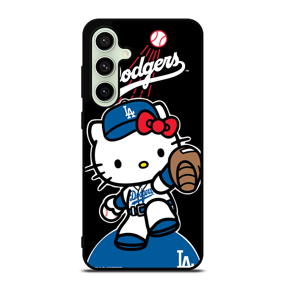 LA DODGERS HELLO KITTY MLB 3 Samsung Galaxy S24 FE Case Cover