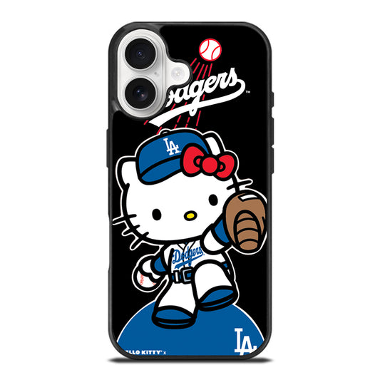 LA DODGERS HELLO KITTY MLB 3 iPhone 17 Case Cover