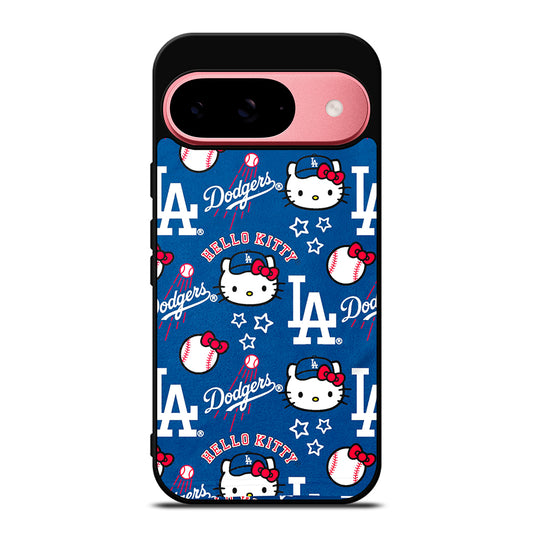 LA DODGERS HELLO KITTY PATTERN Google Pixel 9 Case Cover