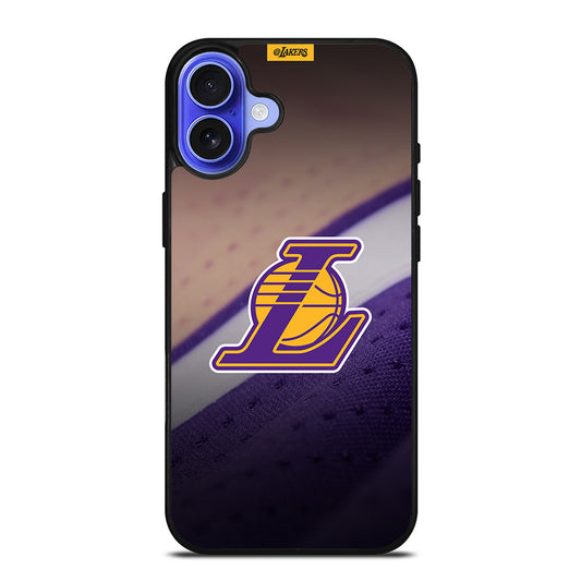 LA LAKERS NBA 3 iPhone 16 Case Cover