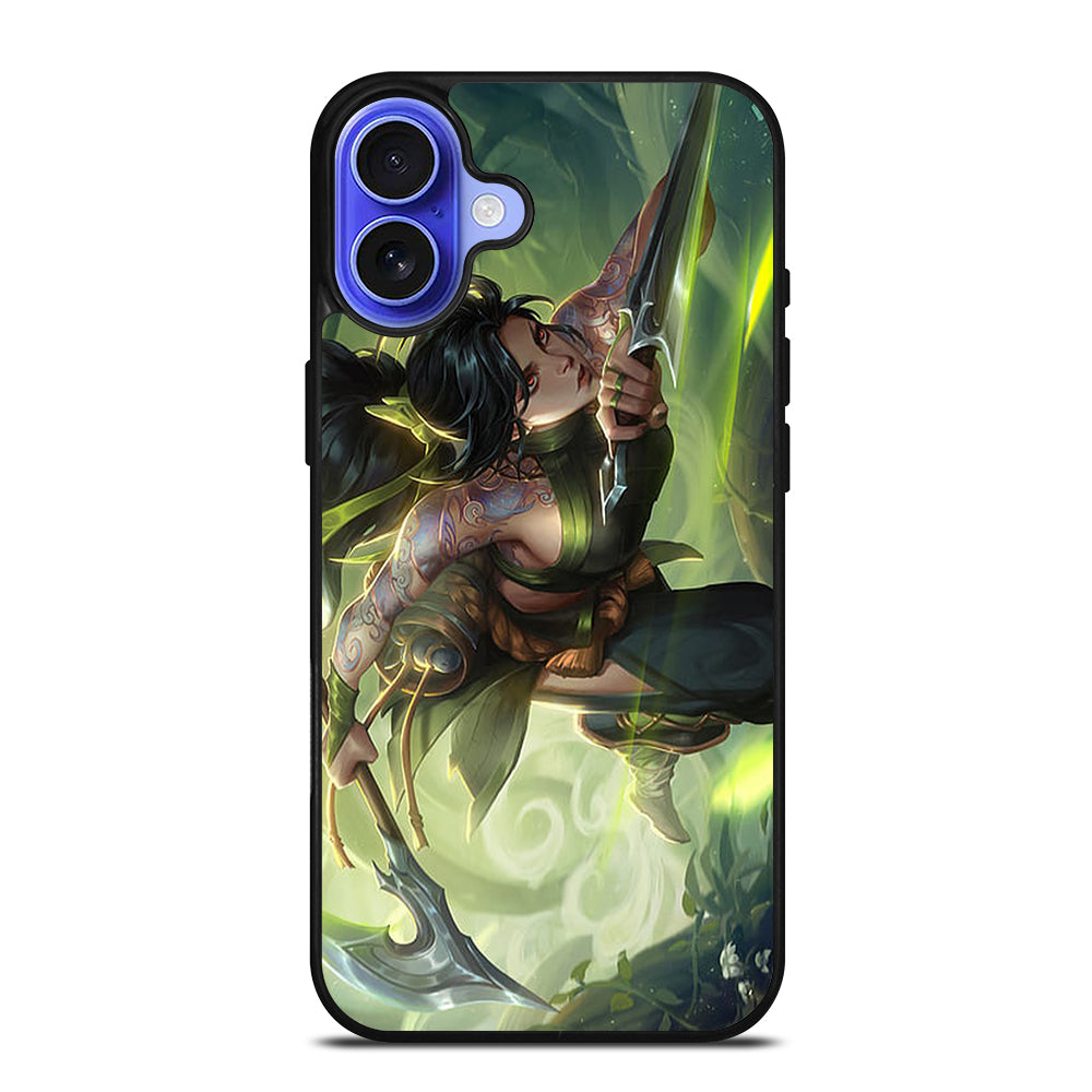 LEAGUE OF LEGENDS AKALI CHAMPIONS iPhone 16 Case Cover