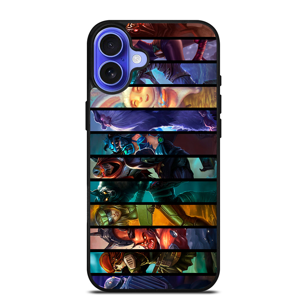 LEAGUE OF LEGENDS CHAMPIONS iPhone 16 Case Cover