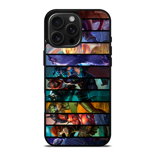 LEAGUE OF LEGENDS CHAMPIONS iPhone 16 Pro Max Case Cover