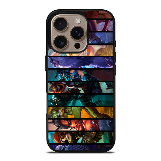 LEAGUE OF LEGENDS CHAMPIONS iPhone 16 Pro Case Cover