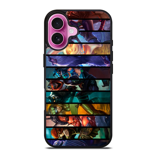 LEAGUE OF LEGENDS CHAMPIONS iPhone 16 Plus Case Cover