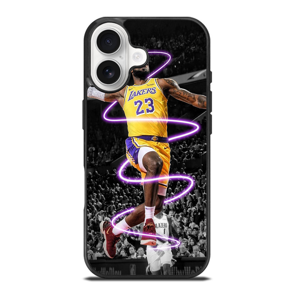LEBRON JAMES 23 LAKERS iPhone 17 Case Cover