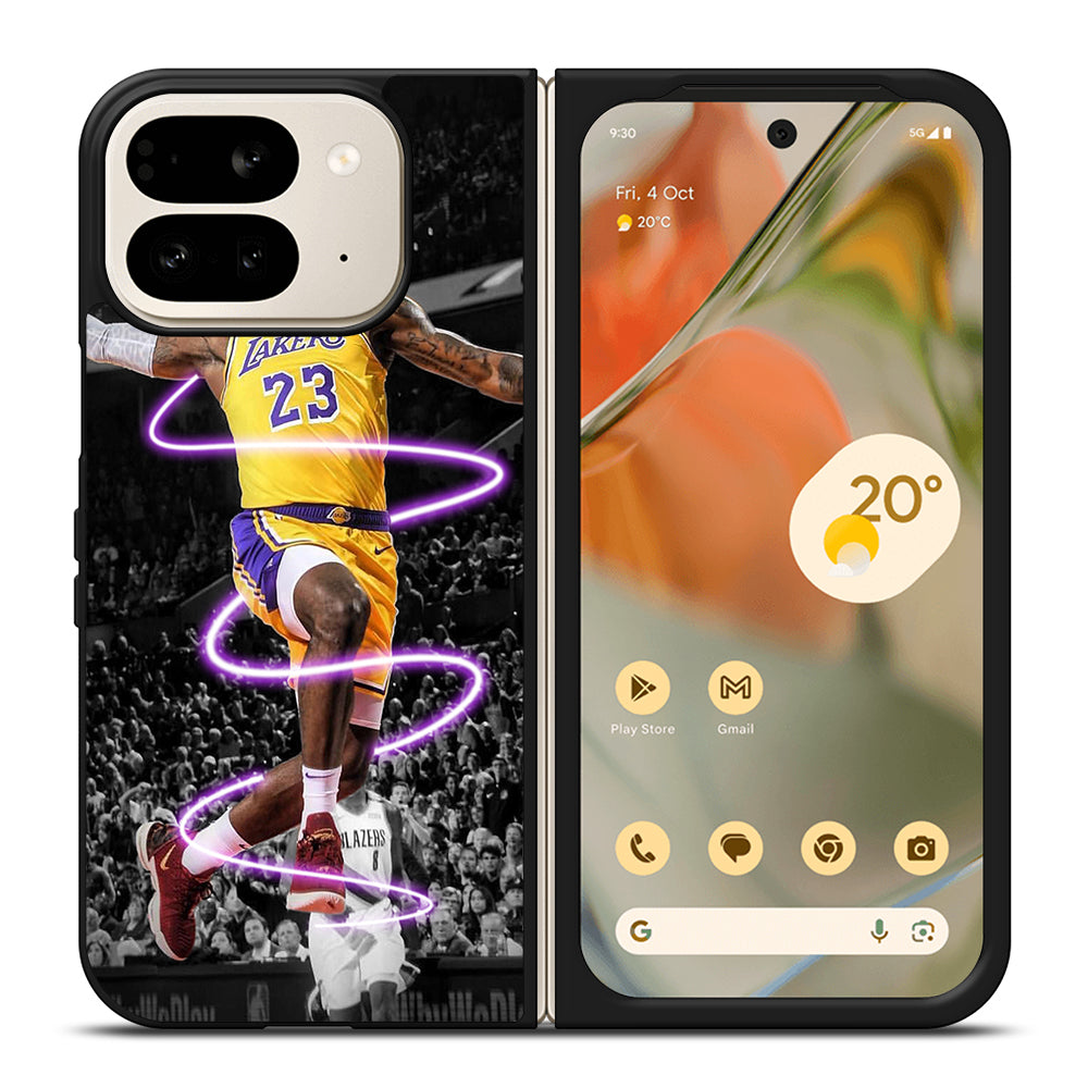 LEBRON JAMES 23 LAKERS Google Pixel 9 Pro Fold Case Cover