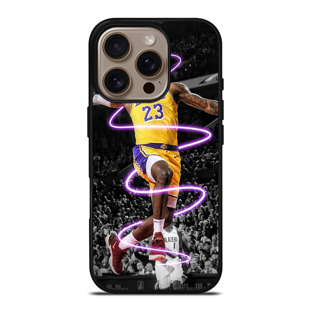 LEBRON JAMES 23 LAKERS iPhone 16 Pro Case Cover