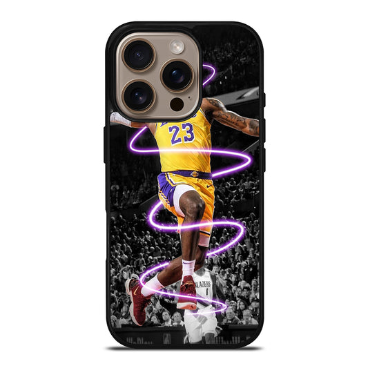 LEBRON JAMES 23 LAKERS iPhone 16 Pro Case Cover