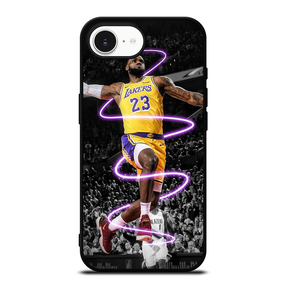 LEBRON JAMES 23 LAKERS iPhone 16e Case Cover