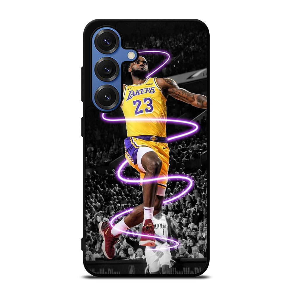 LEBRON JAMES 23 LAKERS Samsung Galaxy S25 Case Cover