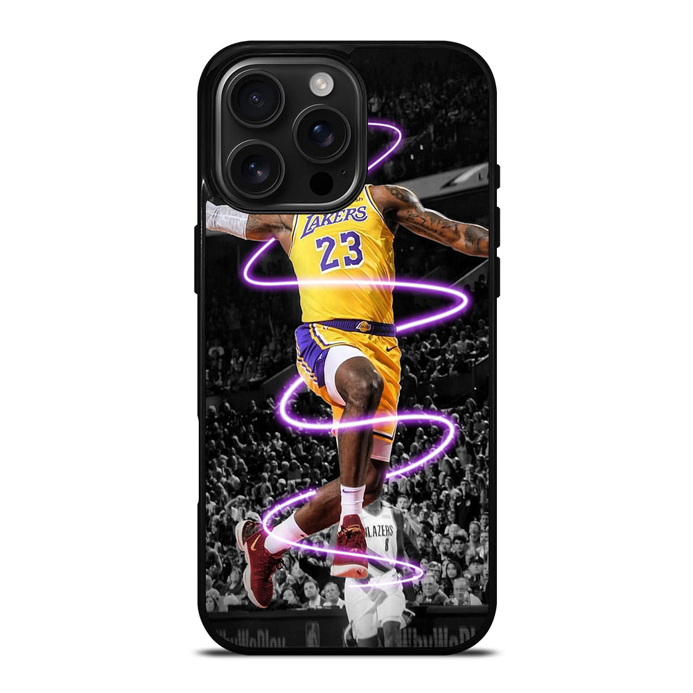 LEBRON JAMES 23 LAKERS iPhone 16 Pro Max Case Cover