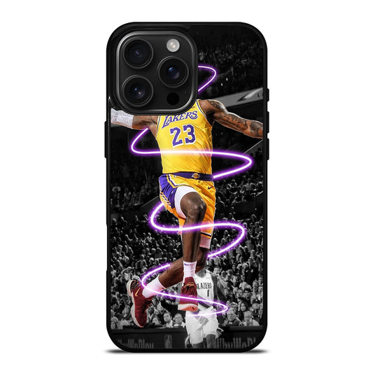 LEBRON JAMES 23 LAKERS iPhone 16 Pro Max Case Cover