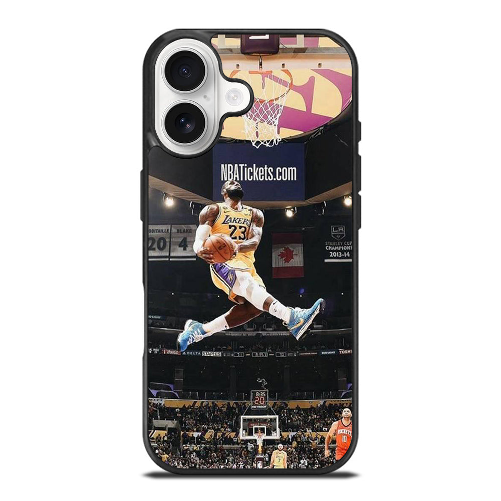 LEBRON JAMES DUNK iPhone 17 Case Cover