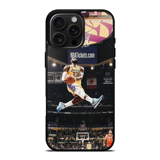 LEBRON JAMES DUNK iPhone 16 Pro Max Case Cover